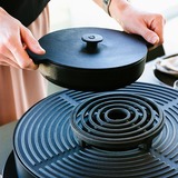 OFYR Tabl'O Cast Iron Casserole Set bak-/braadpan Zwart