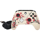PowerA Advantage controller met kabel voor de Xbox Series X|S - Warrior's Nirvana Magnoliawit, Xbox Series X|S, Xbox One, Pc