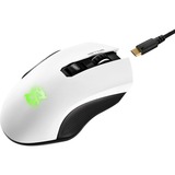 Sharkoon SKILLER SGM3  gaming muis Wit, 600 - 6.000 dpi, RGB leds