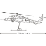 Sluban ModelBricks - HH-60G Pave Hawk reddingshelikopter Constructiespeelgoed Schaal 1:35