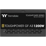 Thermaltake TOUGHPOWER GF A3 Gold 1200W - TT Premium Edition voeding  Zwart, 1x 12VHPWR, 5x PCIe, Kabelmanagement