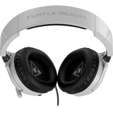 Turtle Beach Ear Force Recon 70P White (2024) over-ear gaming headset Wit, PS4, PS5, Xbox Series X|S, Xbox One, Switch, PC, Mobile