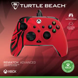Turtle Beach Rematch Advanced bedrade controller - Spirit Red Rood, XBOX Series X|S, XBOX One, Pc