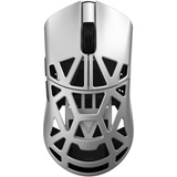 WLMouse Beast X Max V2 Wireless Gaming Mouse - Silver Zilver, 50 - 50.000 dpi, 8K, 2.4GHz / USB-C