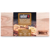 Weber Western Red Cedar houten planken - klein aromahout 2 stuks, 15 x 30 cm