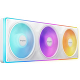 be quiet! be quiet! Light Wings Pro IO 360 Rev wi RGB case fans Wit, 3 stuks, 360 x 120 x 28 mm
