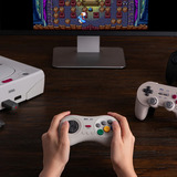 8BitDo Retro Receiver for SEGA Saturn bluetooth adapter Zwart, Bluetooth LE