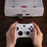 8BitDo Retro Receiver for SEGA Saturn bluetooth adapter Zwart, Bluetooth LE