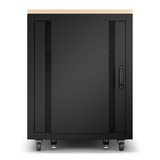 APC NetShelter AR4017IA, 17U server rack Houtkleur/zwart, 75(b) x 100,5(h) x 113,04(d) cm, geluiddicht