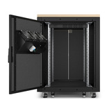 APC NetShelter AR4017IA, 17U server rack Houtkleur/zwart, 75(b) x 100,5(h) x 113,04(d) cm, geluiddicht