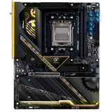ASRock X870E Taichi OCF socket AM5 moederbord Zwart/geel, RAID, 5 Gb-LAN, Wi-Fi 7, BT 5.4, Sound, ATX
