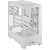 ASUS A31 PLUS midi tower behuizing Wit | 2x USB-A | 2x USB-C | Window