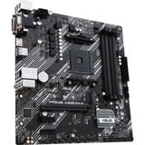 ASUS PRIME A520M-A II/CSM socket AM4 moederbord Zwart/grijs, Gb-LAN, Sound, µATX