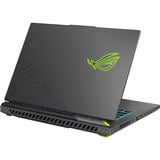 ASUS ROG Strix G16 G614FR-S5252W 16"  gaming laptop Grijs/groen | R9 9955HX | RTX 5070 Ti | 32 GB | 1 TB SSD