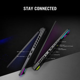 ASUS ROG Strix G16 G614FR-S5252W 16"  gaming laptop Grijs/groen | R9 9955HX | RTX 5070 Ti | 32 GB | 1 TB SSD