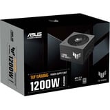 ASUS TUF Gaming Platinum modulaire 1200 watt voeding  Zwart, 1x 12V-2x6, 3x PCIe