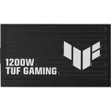 ASUS TUF Gaming Platinum modulaire 1200 watt voeding  Zwart, 1x 12V-2x6, 3x PCIe