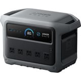 Anker SOLIX Draagbare Powerstation C1000 Gen2, 1024Wh powerbank Grijs, 2.000 Watt, 2400 Watt SurgePad 