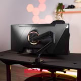Arozzi Alzare Neo - Gas Spring Monitor Arm - Black monitorarm Zwart
