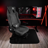 Arozzi ZONA Quattro Floor Pad - Black/Grey beschermingsmat Zwart/grijs