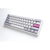 Ducky One 3 Mist Grey Mini, toetsenbord Lichtgrijs, US lay-out, Cherry MX Brown, RGB led, Double-shot PBT, Hot-swappable, QUACK Mechanics, 60%