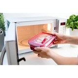 Emsa Clip & Micro vershoudbakje, 1,2 L doos Rood, rechthoekig