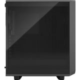 Fractal Design Meshify 2 Compact Light Tempered Glass midi tower behuizing Grijs/zwart | 2x USB-A | 1x USB-C | Tempered Glass