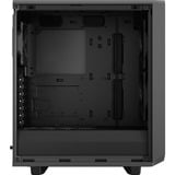 Fractal Design Meshify 2 Compact Light Tempered Glass midi tower behuizing Grijs/zwart | 2x USB-A | 1x USB-C | Tempered Glass