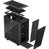 Fractal Design Meshify 2 Compact Light Tempered Glass midi tower behuizing Grijs/zwart | 2x USB-A | 1x USB-C | Tempered Glass