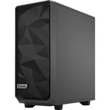 Fractal Design Meshify 2 Compact Light Tempered Glass midi tower behuizing Grijs/zwart | 2x USB-A | 1x USB-C | Tempered Glass