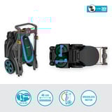 GARDENA Grasmaaier PowerMax Duo 46/36V Zwart/grijs, 2x Accu en lader inbegrepen