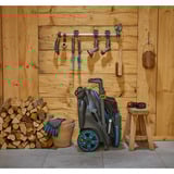 GARDENA Grasmaaier PowerMax Duo 46/36V Zwart/grijs, 2x Accu en lader inbegrepen
