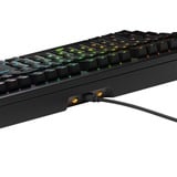 Glorious GMMK 3 100% Prebuilt Wired Black, gaming toetsenbord Zwart, US lay-out, Glorious Fox, 100%, RGB, GPBT-doubleshot keycaps, Knob