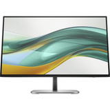 HP 5 Pro 524pf 23.8" monitor Zwart/zilver, 1x DisplayPort, 1x HDMI, 4x USB-A