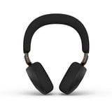 Jabra Evolve3 75 on-ear headset Zwart, Microsoft Teams (MS), Link390 USB-A, Wireless Charger