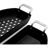 Kamado Joe Karbon Steel Half Moon Pan set bak-/braadpan 