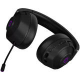 LORGAR Noah 702 over-ear gaming headset Zwart, RGB, Bluetooth 5.3 / 2.4 GHz / 3.5mm