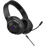 LORGAR Noah 702 over-ear gaming headset Zwart, RGB, Bluetooth 5.3 / 2.4 GHz / 3.5mm