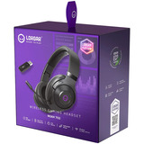 LORGAR Noah 702 over-ear gaming headset Zwart, RGB, Bluetooth 5.3 / 2.4 GHz / 3.5mm
