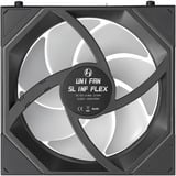 Lian Li UNI FAN SL-INF FLEX Reverse Blade RGB case fan Zwart, 120 x 124 x 28 mm, PWM