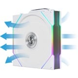 Lian Li UNI FAN TL 120 Wireless Reverse Blade RGB case fan Wit, 120 x 124 x 28 mm, PWM