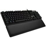 Logitech G513 CARBON LIGHTSYNC RGB Mechanical Gaming Keyboard Zwart, US-International, GX Red, RGB leds