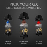 Logitech G513 CARBON LIGHTSYNC RGB Mechanical Gaming Keyboard Zwart, US lay-out, GX Red, RGB leds