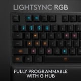 Logitech G513 CARBON LIGHTSYNC RGB Mechanical Gaming Keyboard Zwart, US-International, GX Red, RGB leds