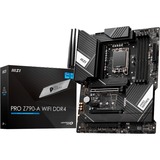 MSI PRO Z790-A WIFI DDR4, socket 1700 moederbord RAID, 2.5 Gb-LAN, WLAN, BT, Sound, ATX