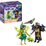 PLAYMOBIL Ayuma - Forest Fairy & Bat Fairy met totemdieren Constructiespeelgoed 71350