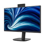 Philips 24B2N3200JH/00 23.8" monitor Zwart, VGA, HDMI, DisplayPort, USB-C, Webcam, 120 Hz