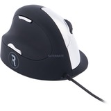 R-Go Tools R-Go HE Break Mouse Zwart/zilver, 2500dpi, Groot (Handlengte boven 185mm), Linkshandig
