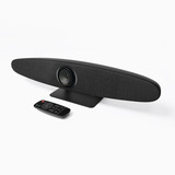 Rocware RC10 4K UHD USB Video Bar conferentiesysteem Zwart, 8,51 MP CMOS-sensor, Bluetooth 5.0