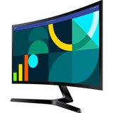 SAMSUNG S24D366GAU Essential S3 S36GD 24" Curved monitor Zwart, 100 Hz | HDMI | VGA